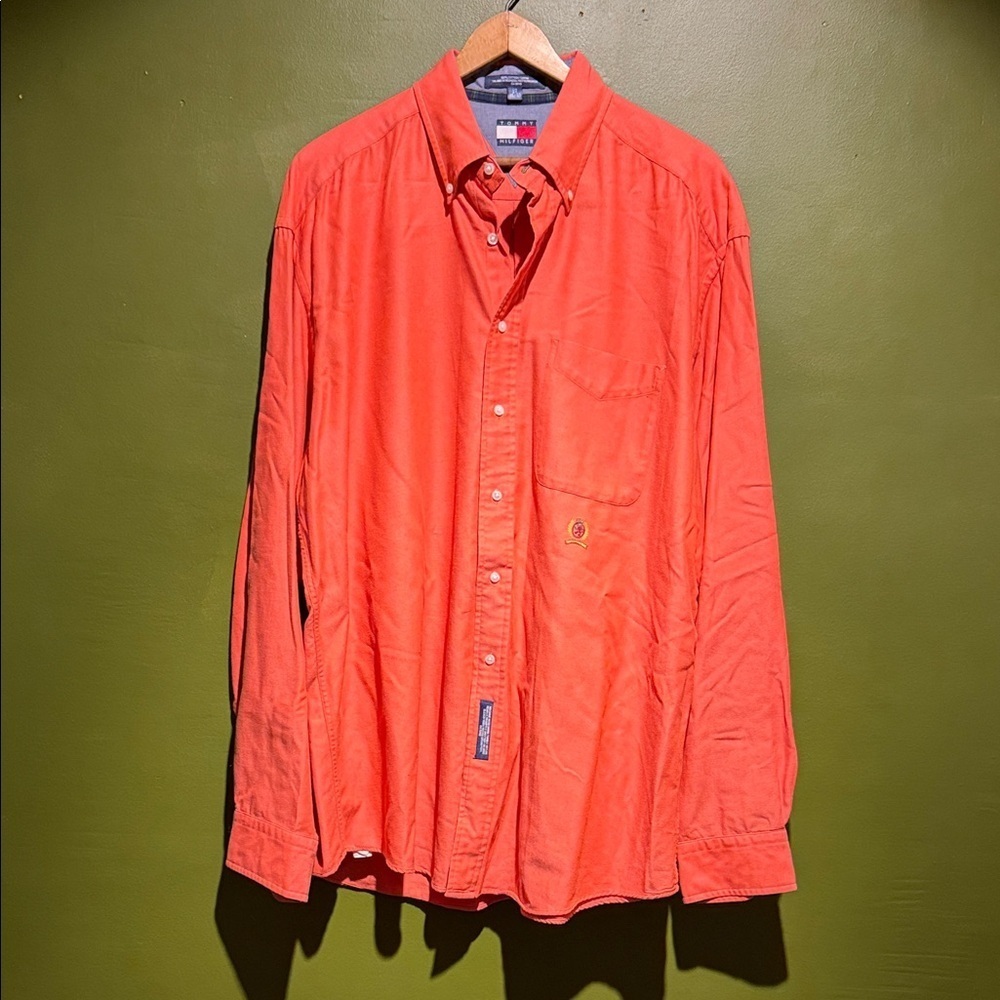 Vintage Tommy Hilfiger Men's Shirt